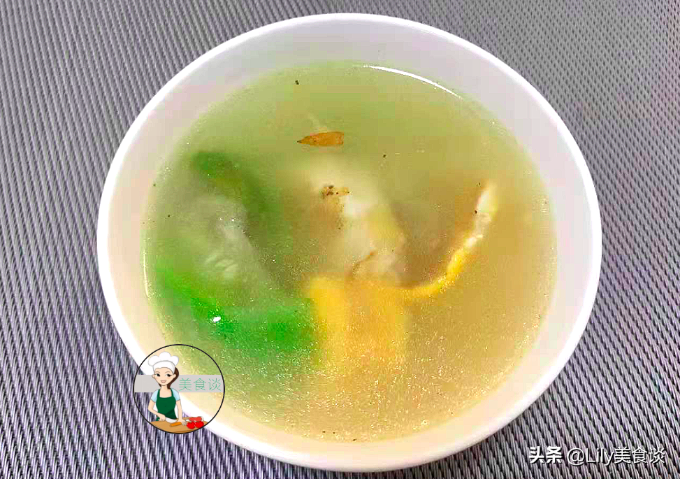 圖片[1]-絲瓜蝦皮蛋湯做法步驟圖 做一盤不夠吃-起舞食譜網