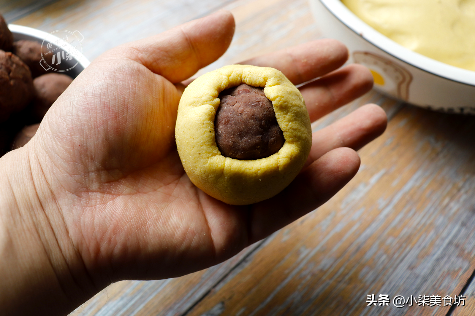 图片[9]-自制黄米面粘豆包 只要学会这2步 保证香甜软糯 好吃不黏牙-起舞食谱网