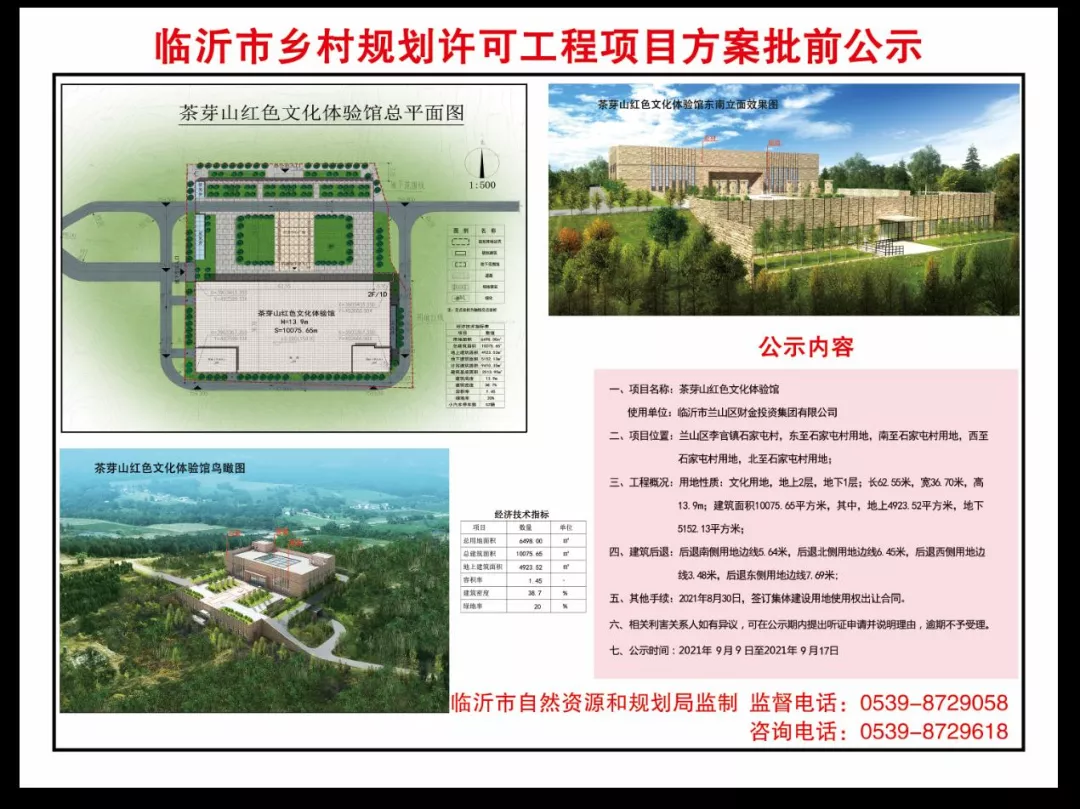 涉及兰山、河东、罗庄，临沂这些项目用地规划公示