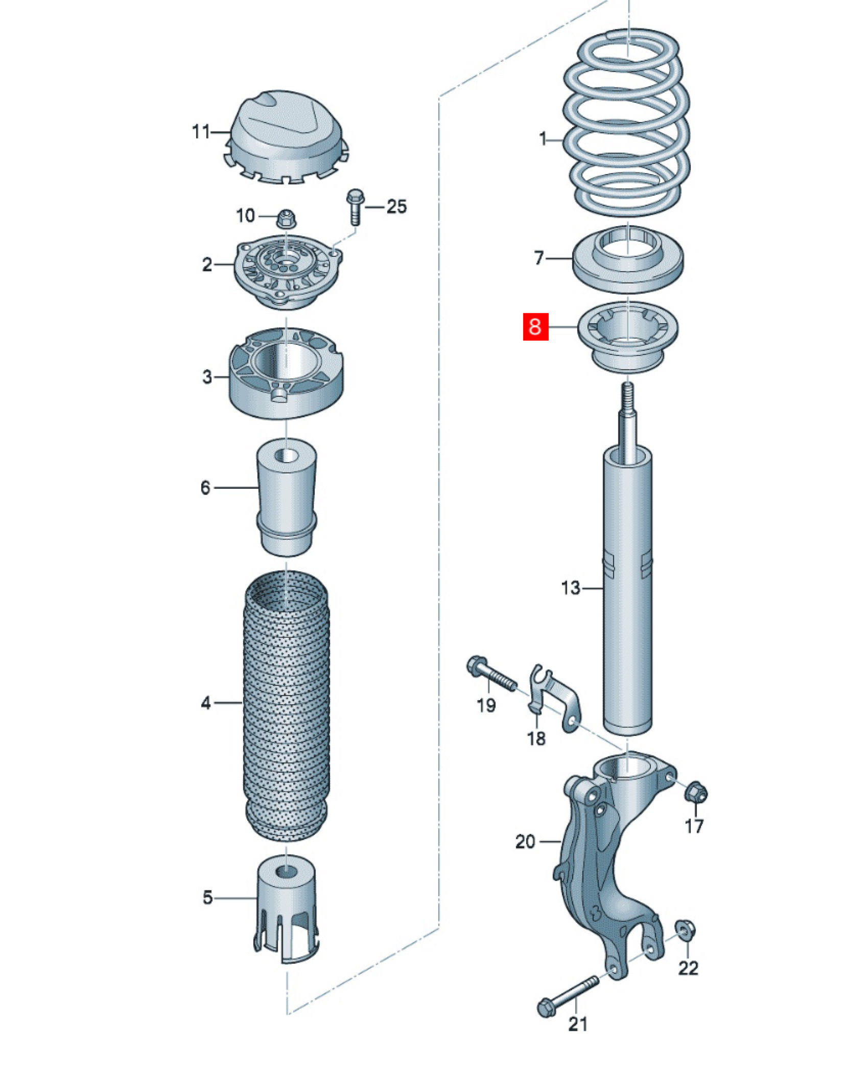 How to solve the abnormal noise of the Touareg steering? iNEWS