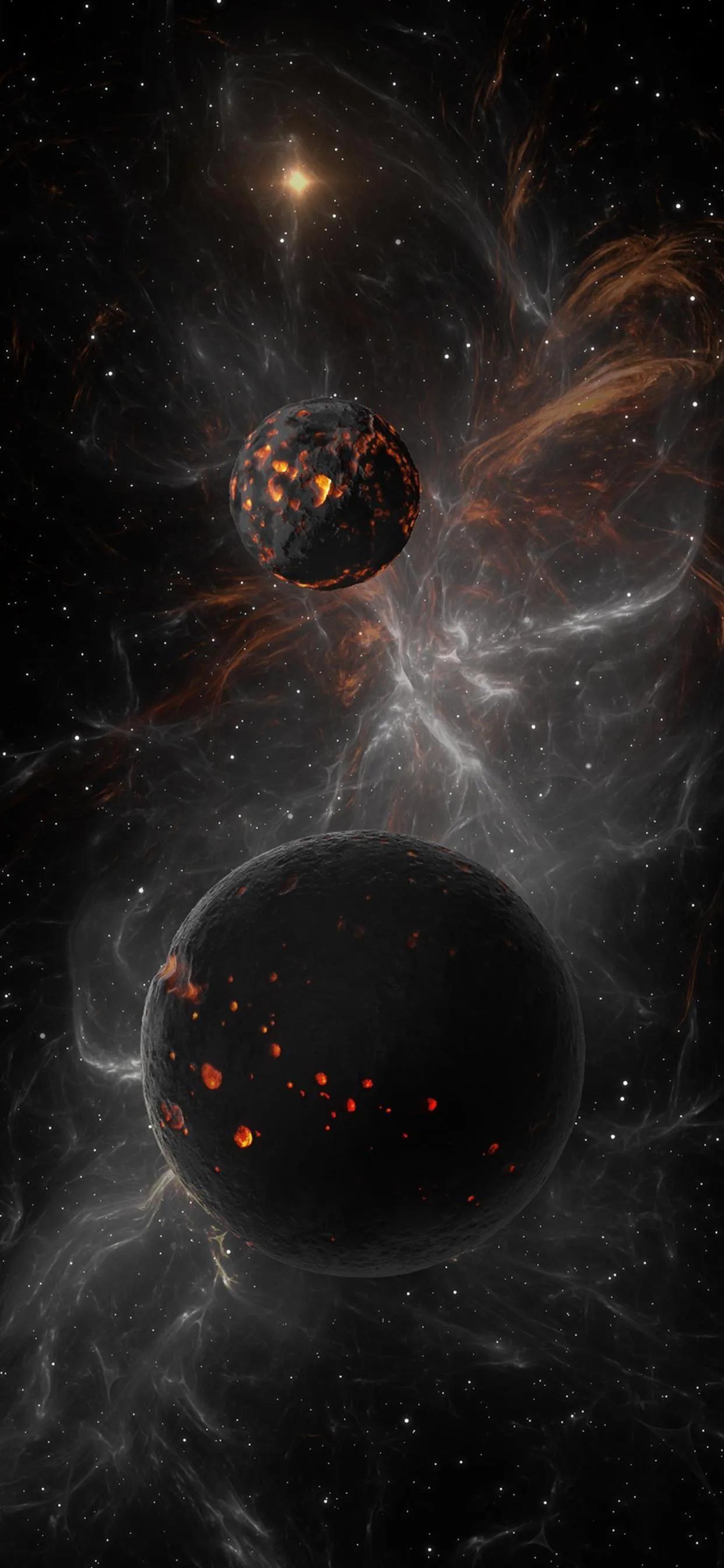 Iphone手機超清浩瀚宇宙桌布 王汐予 Mdeditor