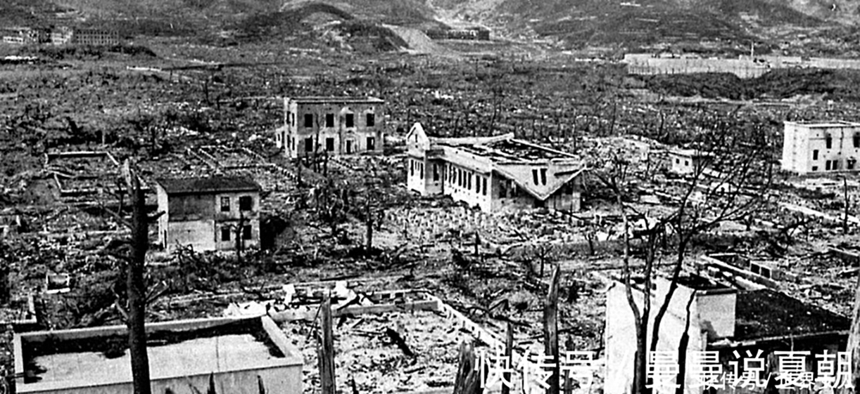 In 1945, how many Japanese were killed by the two atomic bombs dropped