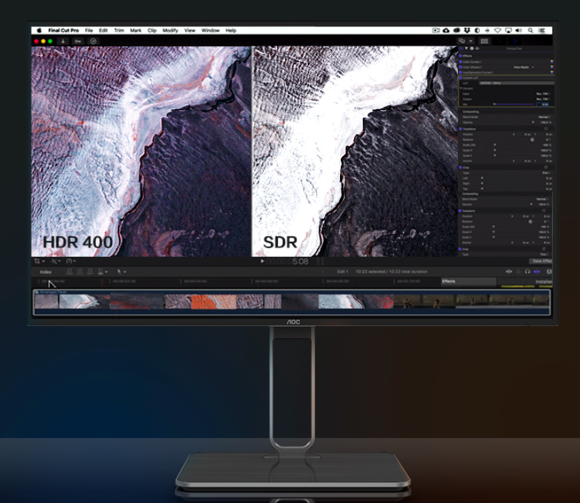 AOC Q27U2显示器评测：为创作者提供的一块好屏