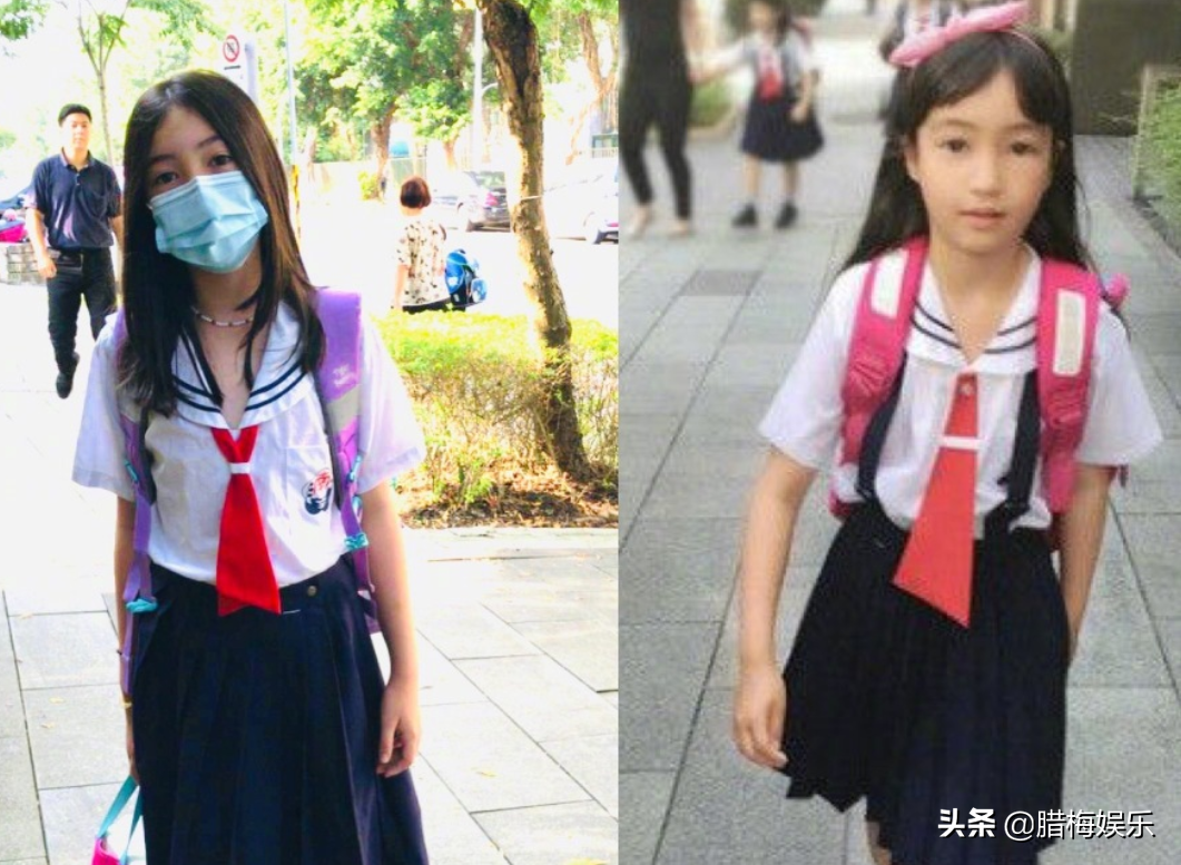 《爸爸去哪兒》夏天長大了，顏值氣質大變，混血感都沒了