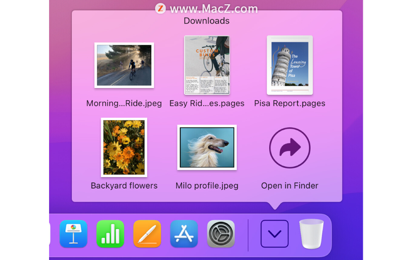 How to use folders in the Dock on Mac? iNEWS