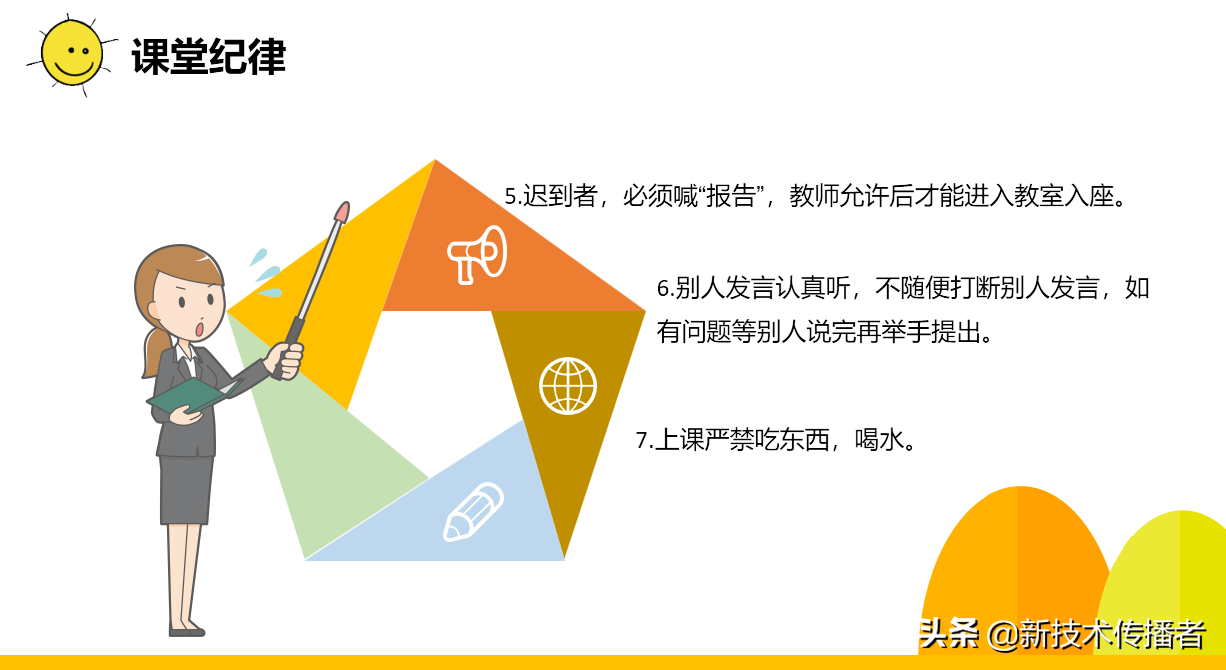 小学|开学第一课小学主题班会德育教育怎么讲 这个课件全部展示给你