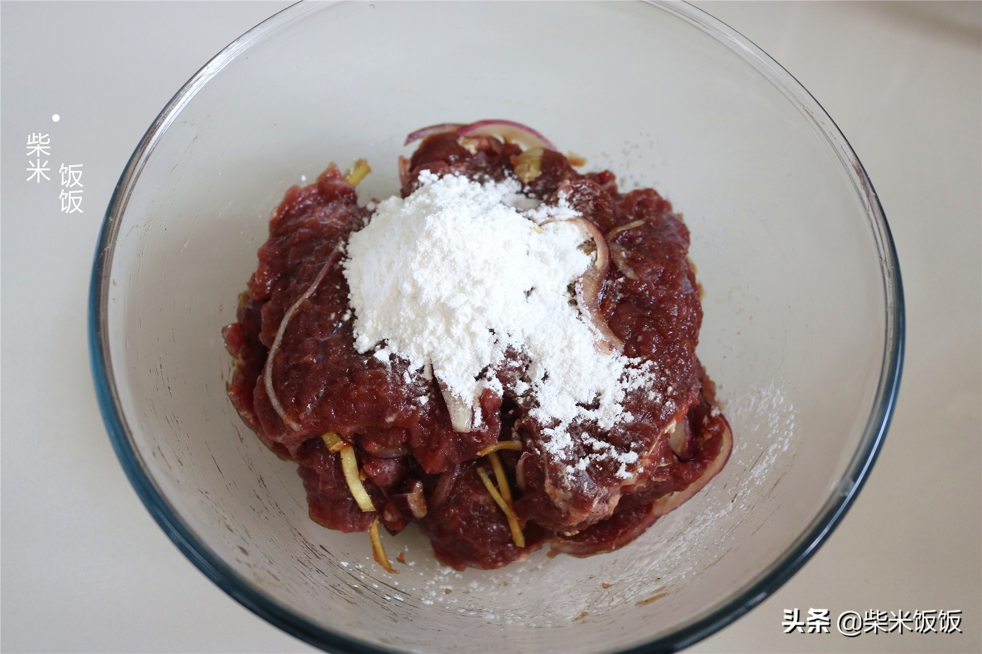 买80元牛肉，做了10块牛排，软嫩又多汁，真材实料放心吃