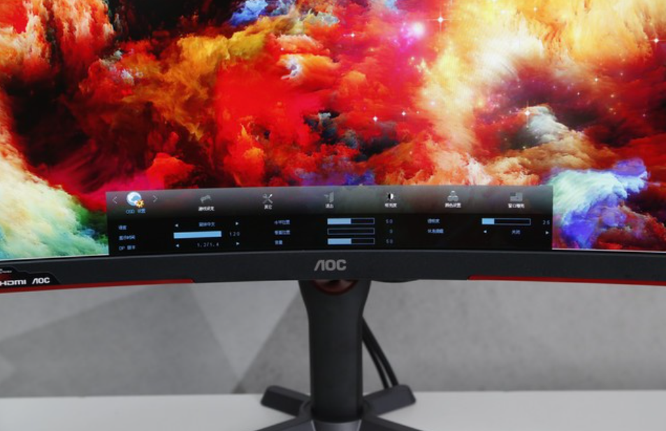 AOC CQ27G3S显示器评测：2K曲面+165Hz，干好新平台的显示活