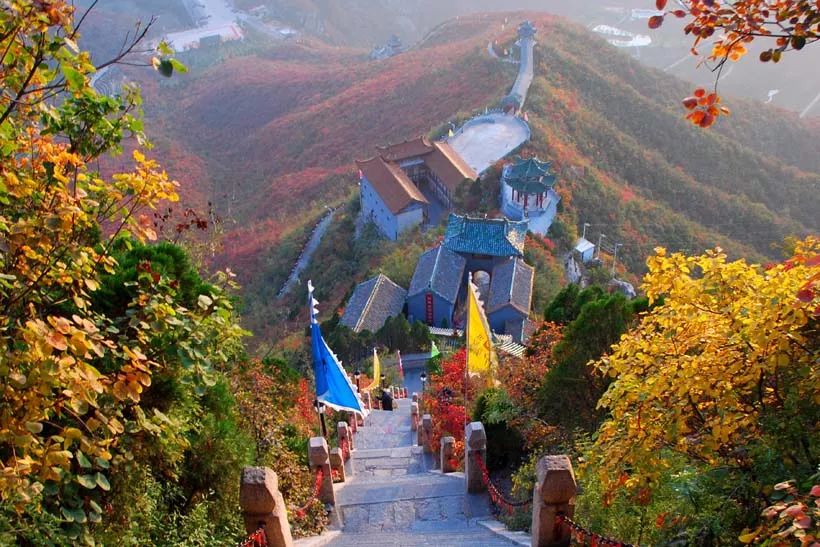 Shanxi's beautiful tourist check-in place, it becomes a paradise on earth in autumn, which is amazing