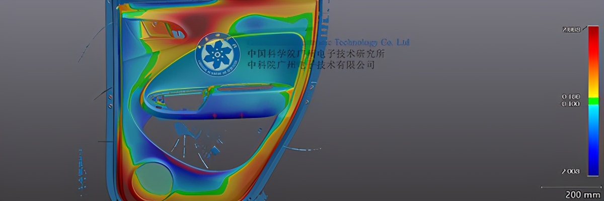 汽车车门三维扫描尺寸加工偏差快速检测方案