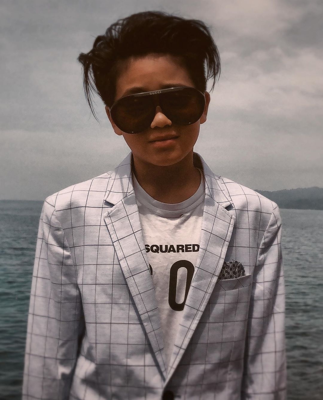 曹格晒照为儿子庆生，13岁Joe长成帅气少年，Grace姐姐可爱出镜