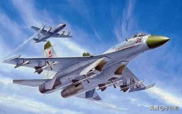 苏27低空逼近，飞行员按下排油按钮，让美军冬天