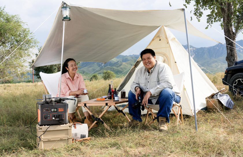 有光就有電，國慶川藏游標配電小二太陽能戶外電源