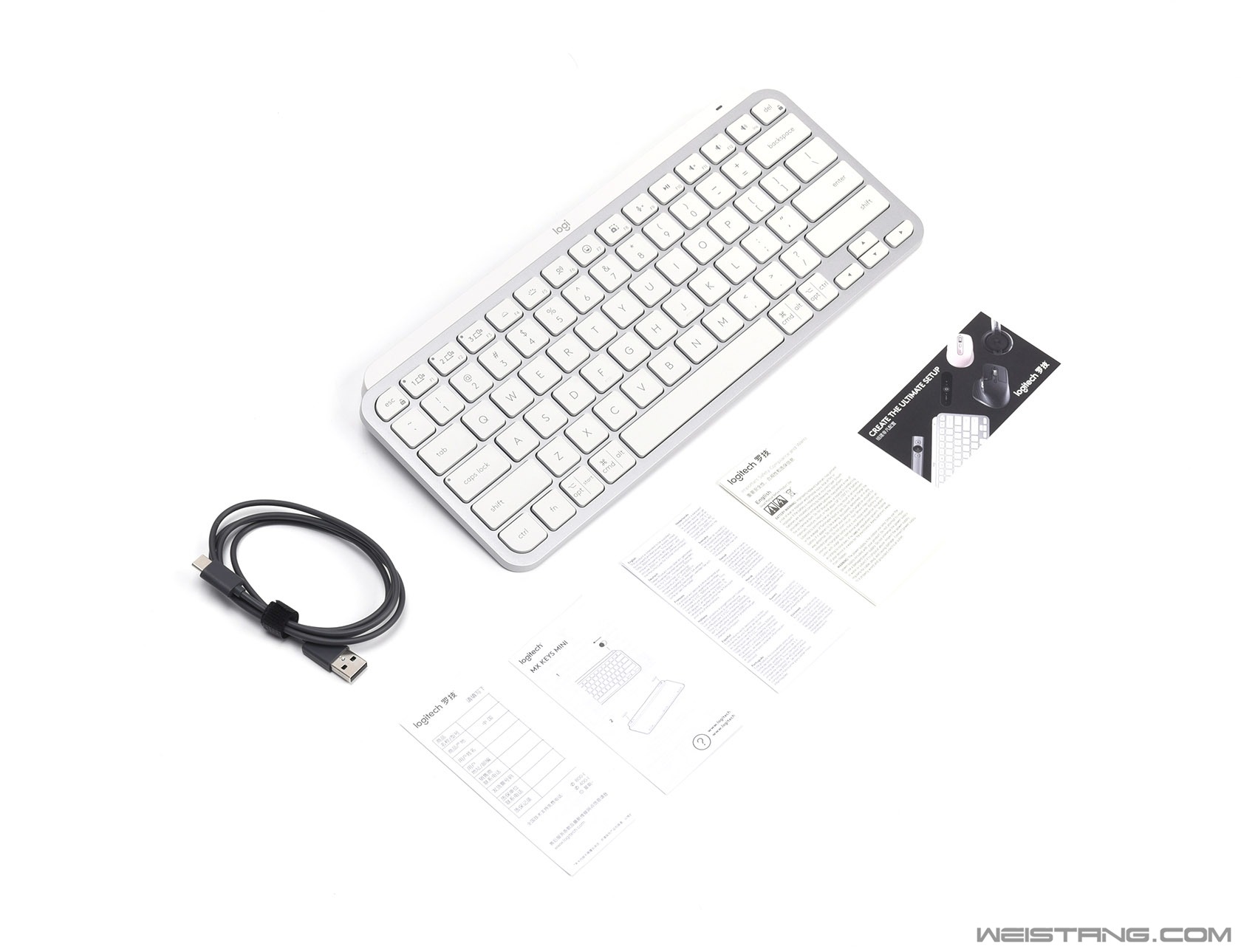 Logitech MX Keys Mini wireless Bluetooth keyboard review iNEWS