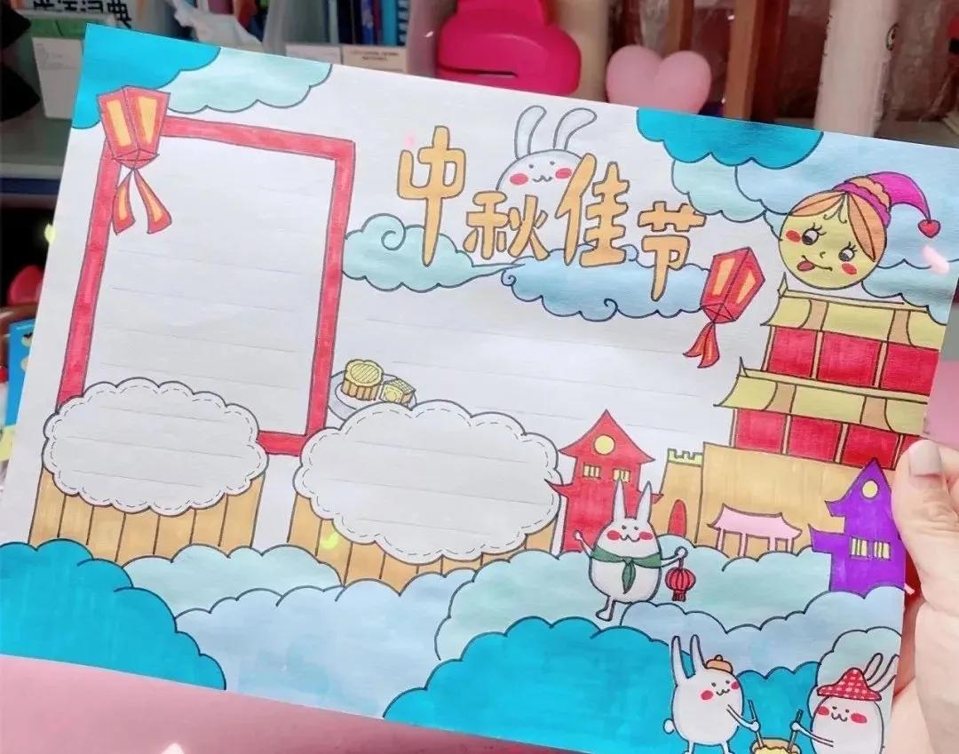 简单的孩子万能手抄报模板,儿童手抄报视频教程大全
