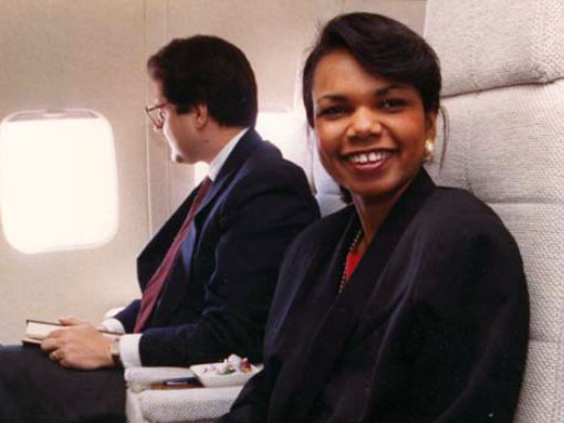 Rice: Gaddafi's goddess, Bush's confidante, what does she rely on? - iNEWS