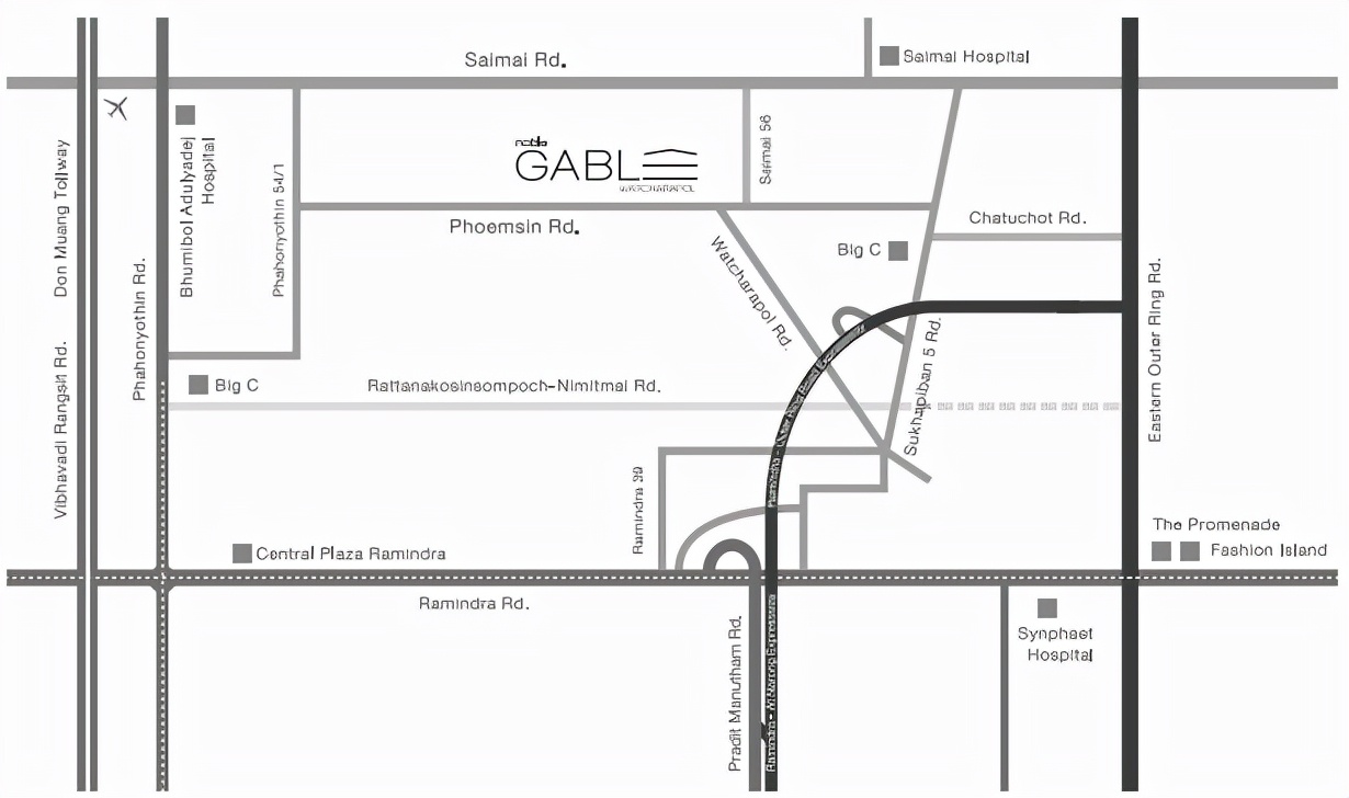 泰国第二家园！曼谷大型屋苑式管理别墅丨Noble Gable 诺博桦园二期