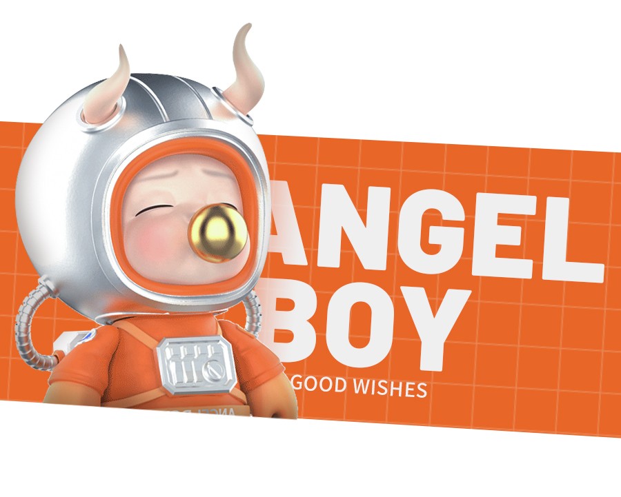 ToyCity玩具城市14米巨型潮玩“ANGEL BOY•美好愿望”星球登陆
