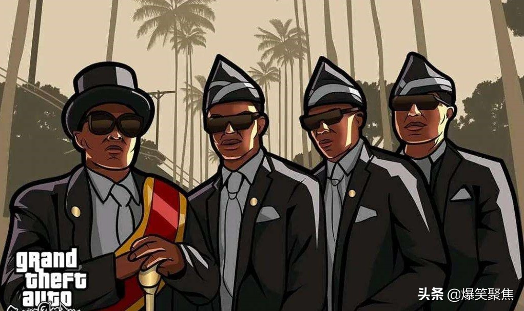 台版101模仿黑人抬棺，网友：吃饱了撑的，学抬棺，炒作毫无底线