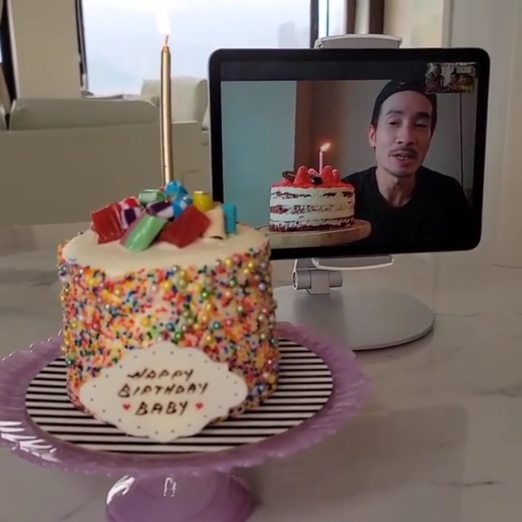 陳茵媺隔空為老公慶生，婆婆罕見出鏡，50歲陳豪笑容燦爛幸福難掩