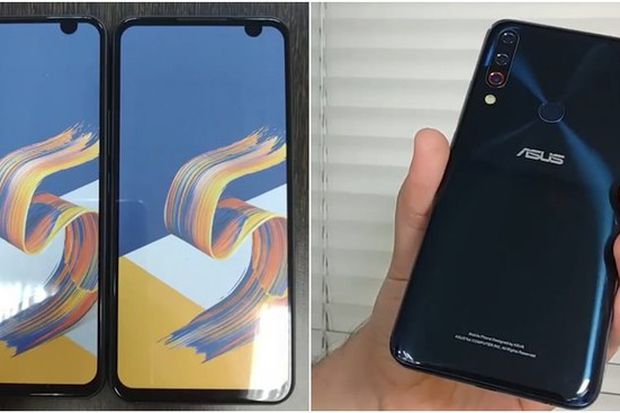 asusZenFone 6真机曝出：后置摄像头三摄指纹识别 奇怪流海打孔