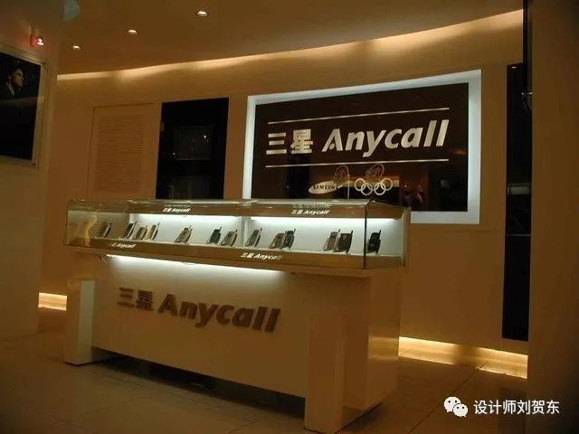 三星Anycall品牌手机经销店室内装饰设计