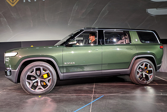 续航力超600千米 Rivian R1S纯电动车SUV公布