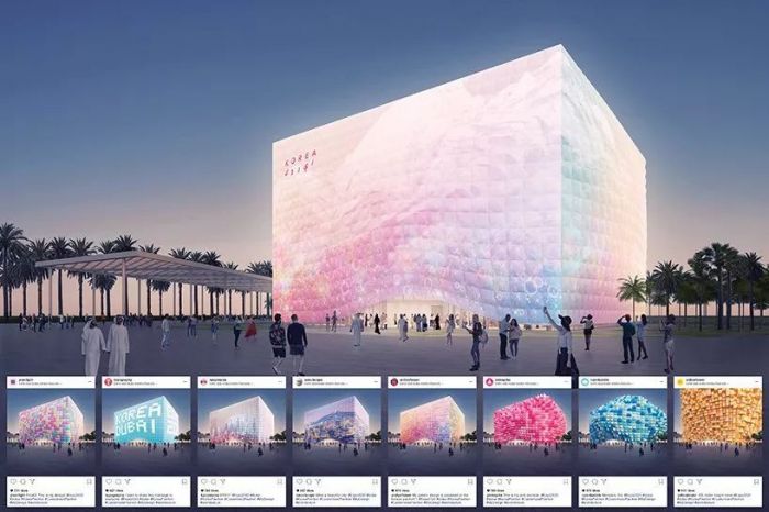 2020年迪拜世博会韩国馆 参观者也是设计者