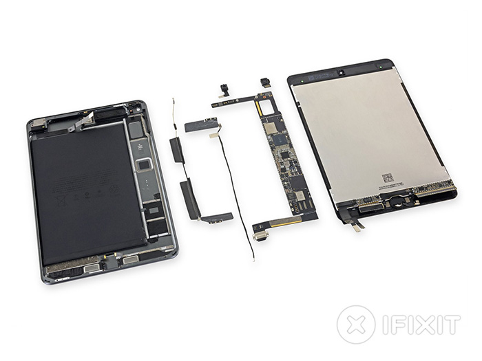 最新款iPad mini被iFixit拆卸了：唯一的不一样，都没有多少不一样