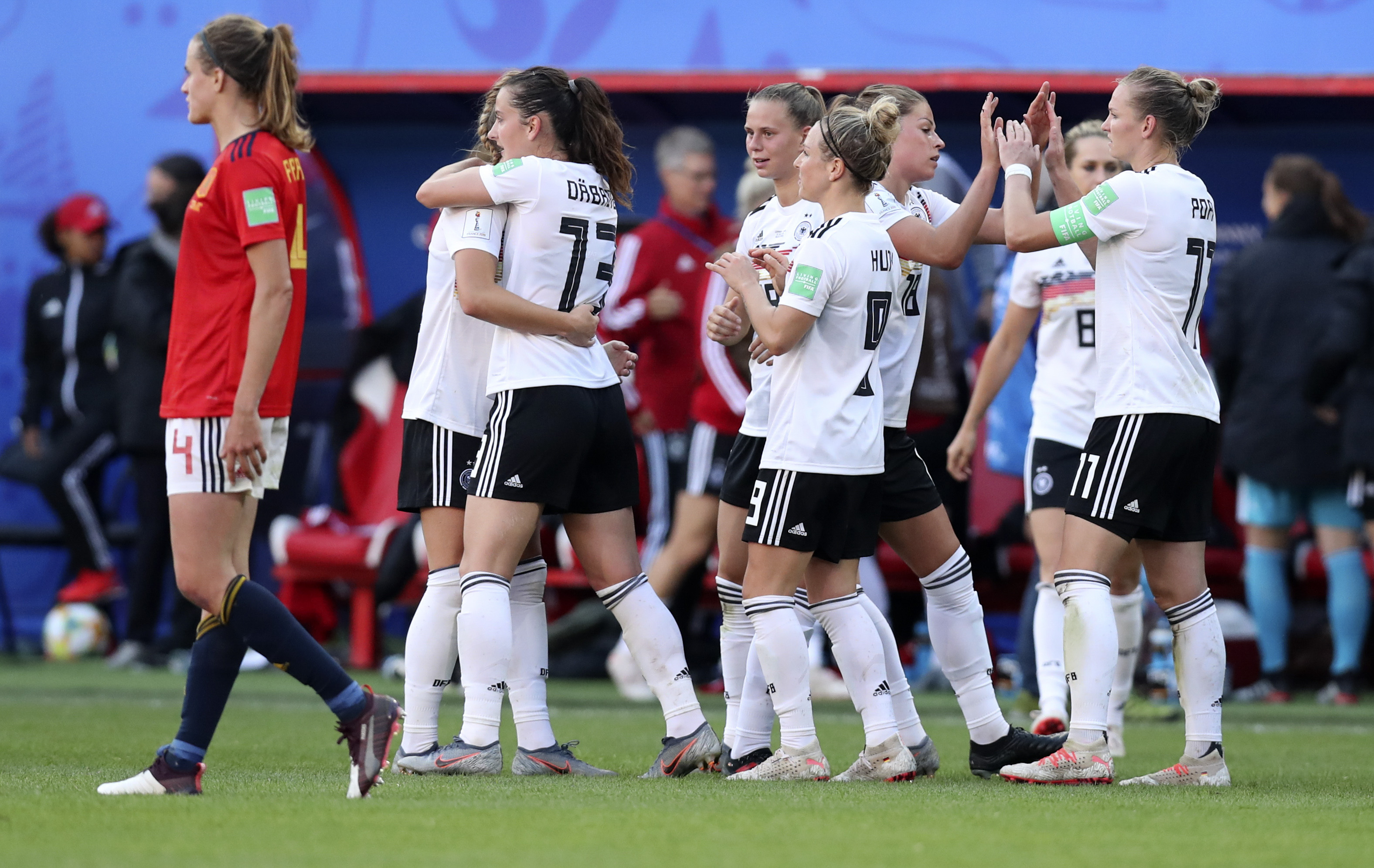 瓦朗谢纳(法国),2019年6月13日    (女足世界杯)(17)足球——b组:德国