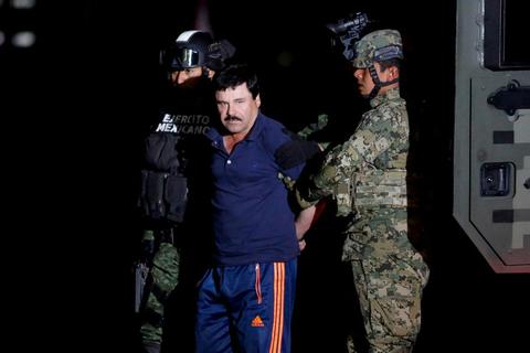 墨西哥大毒枭古兹曼被判终身监禁 外加30年监禁