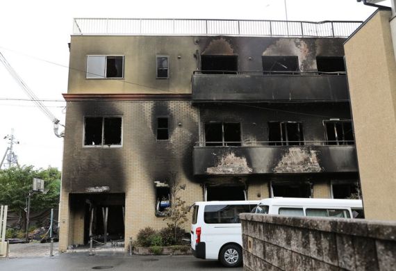 日本“京都动画”起火建筑将被拆除，前期工程25日开始