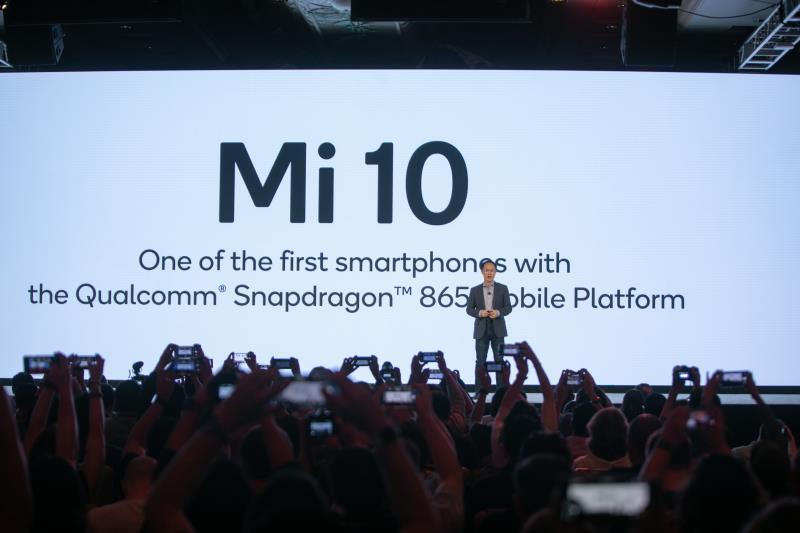 小米手机 10 全世界先发骁龙处理器 865：2020 本年度 5G 旗舰级