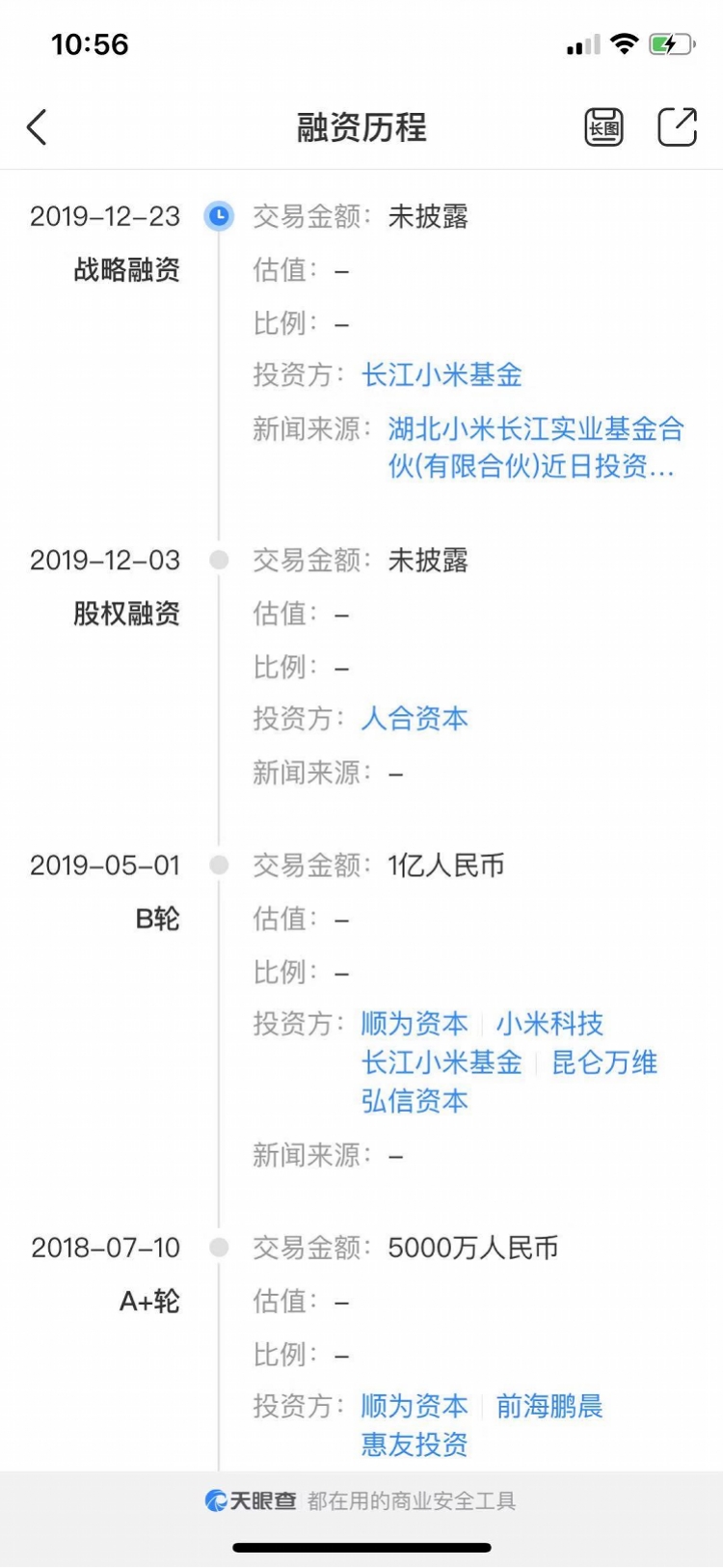 小米手机境外投资再落一子，入股投资创新科技，加仓面部识别、照相等技术性