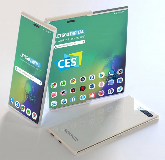 CES 2020：三星斟酌全新升级设计方案的Galaxy滑盖原型机