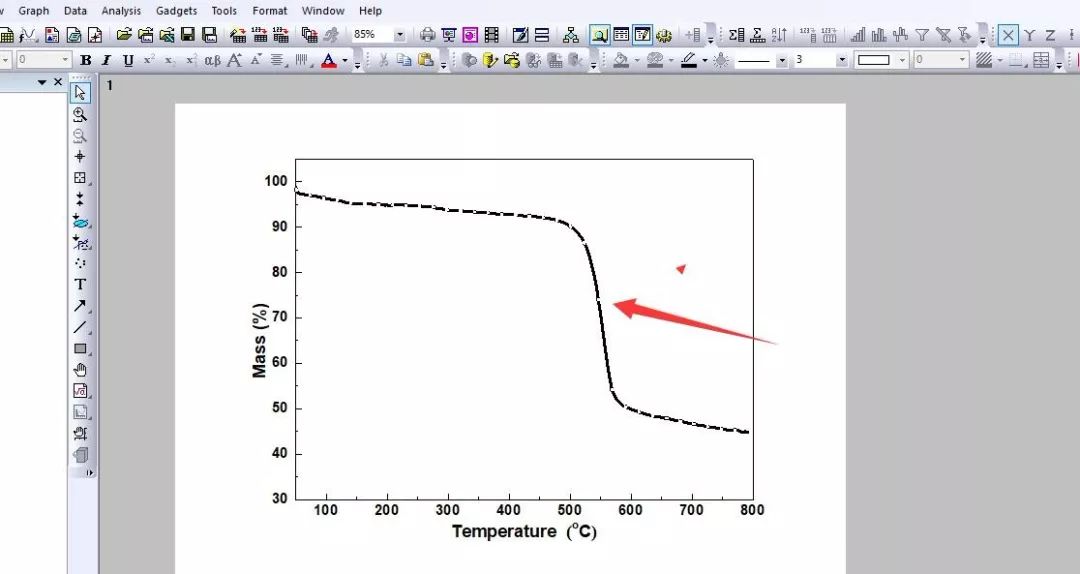 如何利用origin求微分并绘数据图