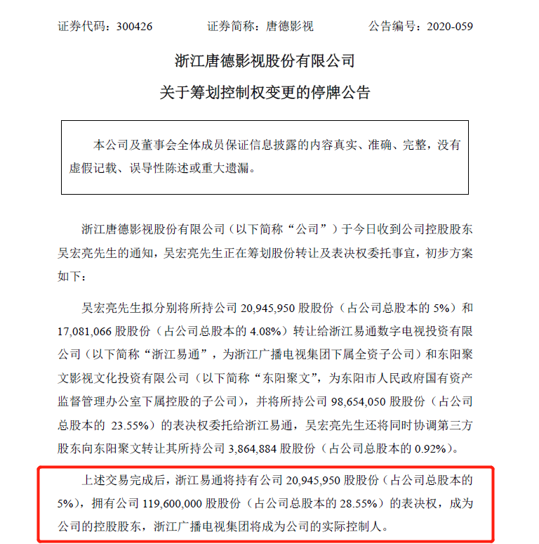 每日视听｜|浙江广电将实控唐德影视，湖南、江苏卫视直播晚会及多剧综定档