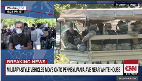 特朗普又进入掩体！华盛顿正部署军队……