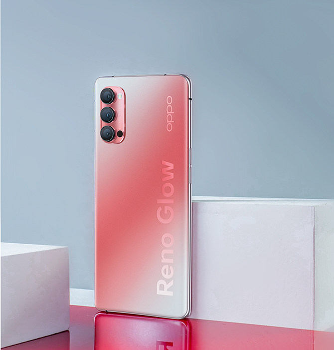 7.7mm纤薄外壳 晶钻加工工艺 OPPO Reno4 Pro图赏