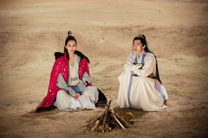 200611 2020了竟然收获没见过的小凡《青云志》片场花絮照公开