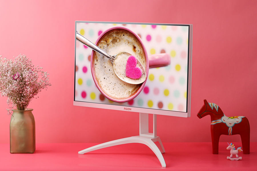 力助女性玩家显身手！爱攻AG273FXR幻影粉电竞显示器评测