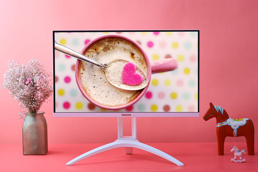 力助女性玩家显身手！爱攻AG273FXR幻影粉电竞显示器评测