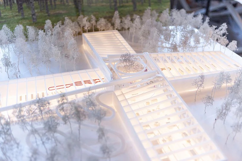 在挪威这片远离喧嚣的森林里，即将建成一家“