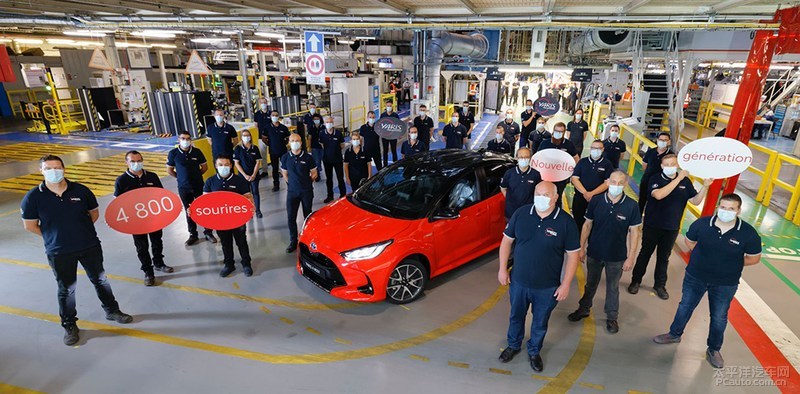 丰田新一代雅力士法国下线 跨界版本将紧随其后