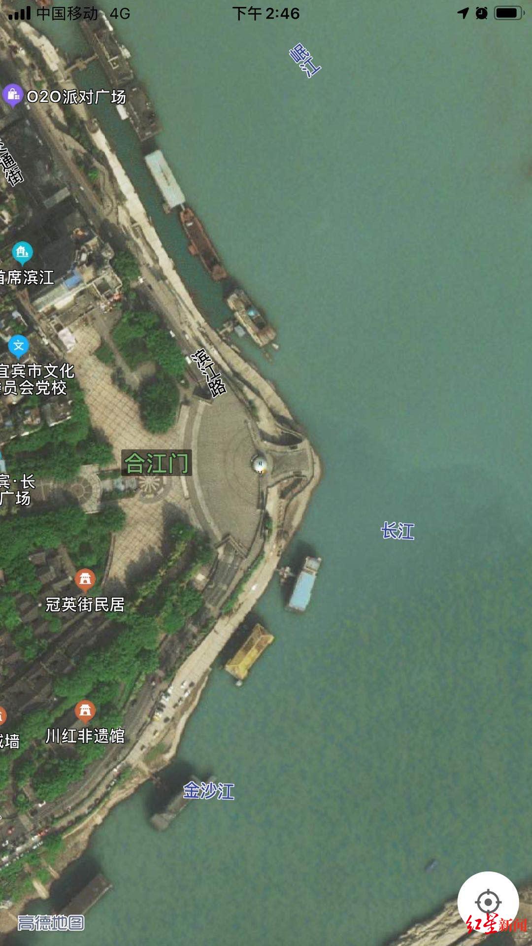 四川宜宾“长江零公里地标”进水，已交通管制