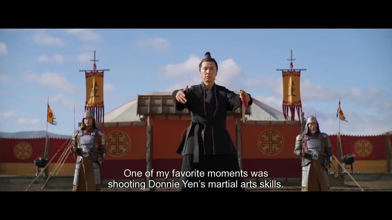 幕后|《花木兰》新幕后特辑发布 刘亦菲武术训练画面展英姿飒爽女将风范