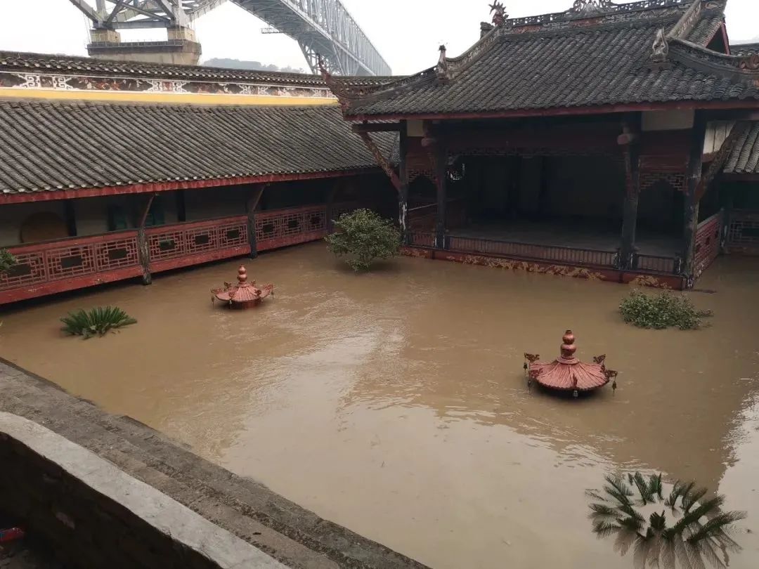 重庆63处不可移动文物受淹，当地采取措施