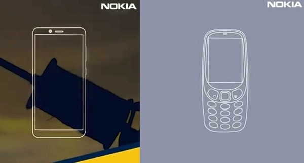 Nokia将要在下星期公布三款手机上 在其中一台外观设计酷似3310？