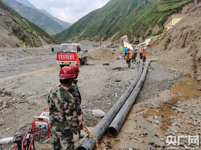 甘肃陇东南暴洪已造成134.46万人受灾 甘肃省水利厅全力组织应急处置