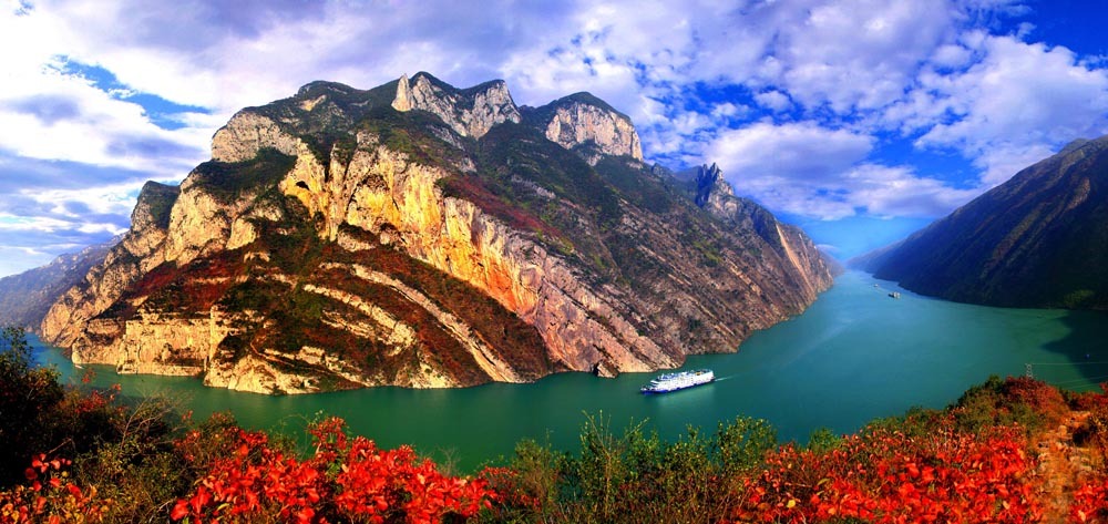 Chongqing Wushan: a view